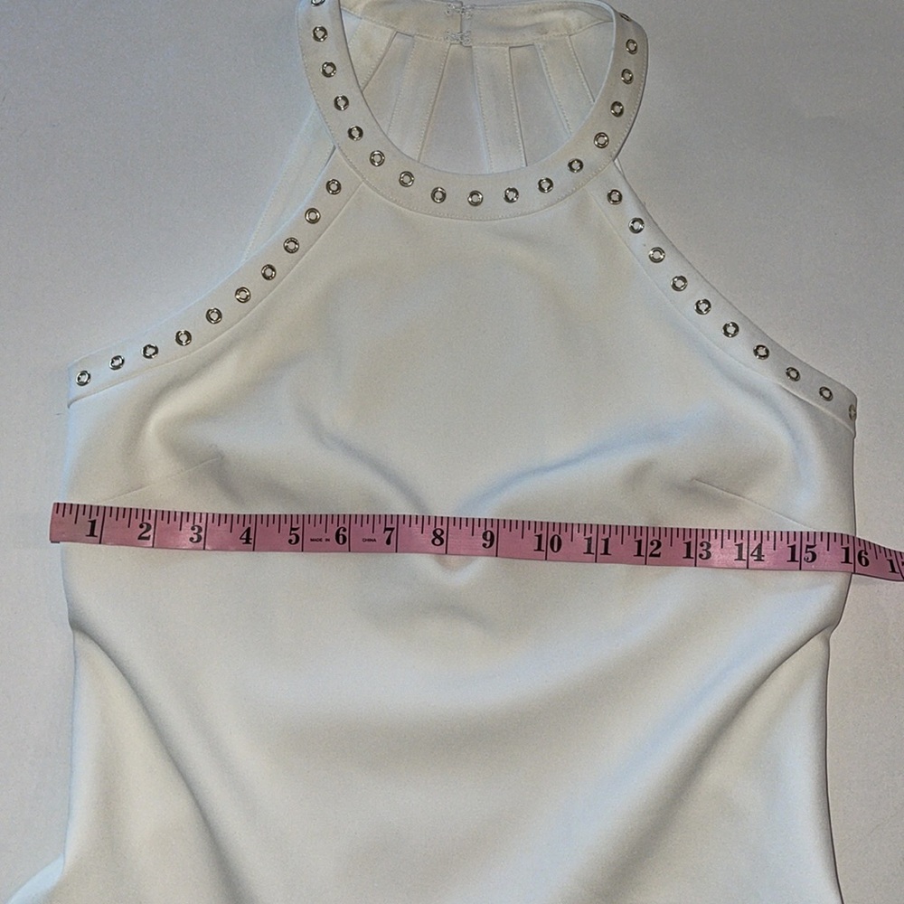 Badgely Mischka Belle Tank Top Size 4 - Picture 13 of 16